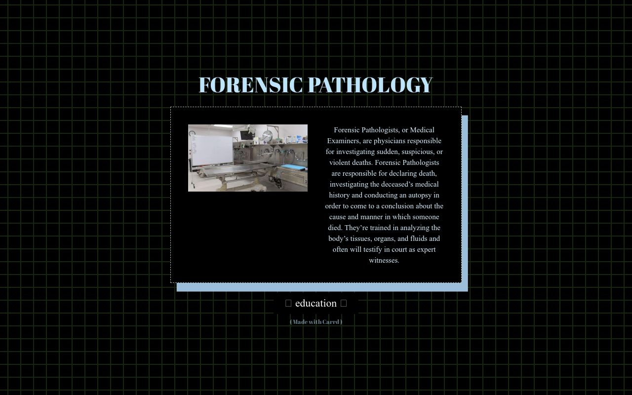 Carrd profile picture for @pathology